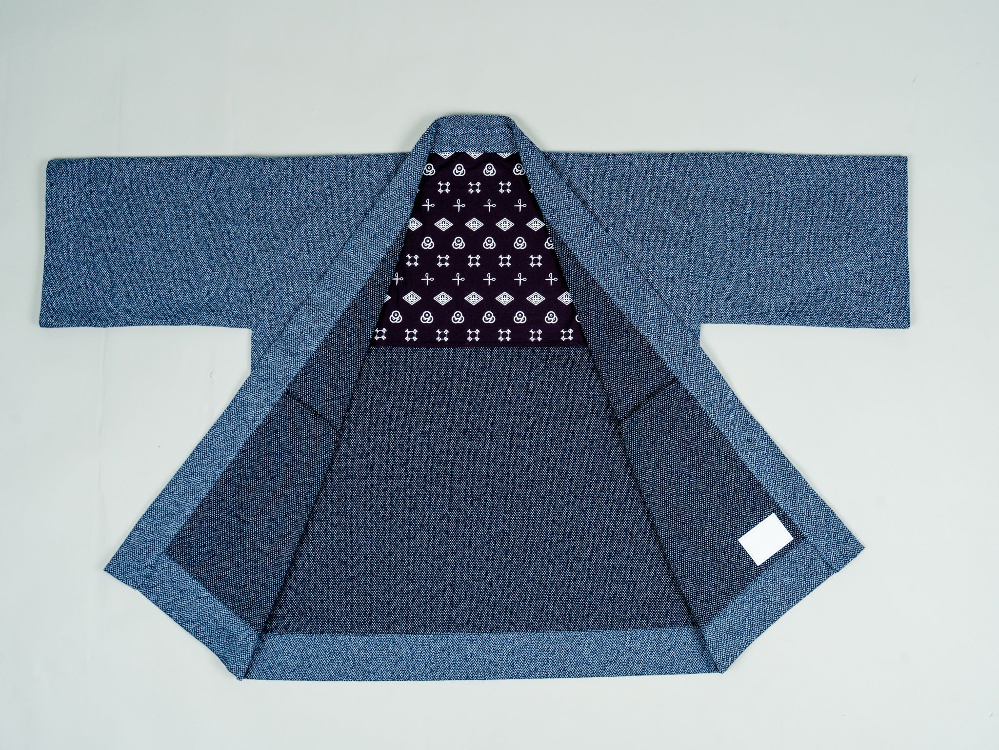 361 Hanten Jacket - 波（NAMI）｜刺子織の半纏ジャケット｜イサミ足袋本舗